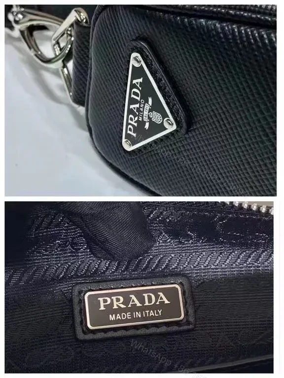 View 9 of Prada Triangle Crossbody: Saffiano Luxe, Everyday Optics