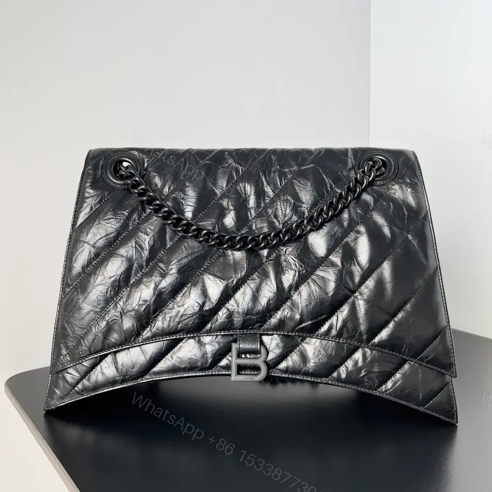 高仿BalenciagaCrush鏈條包大號M — view 1