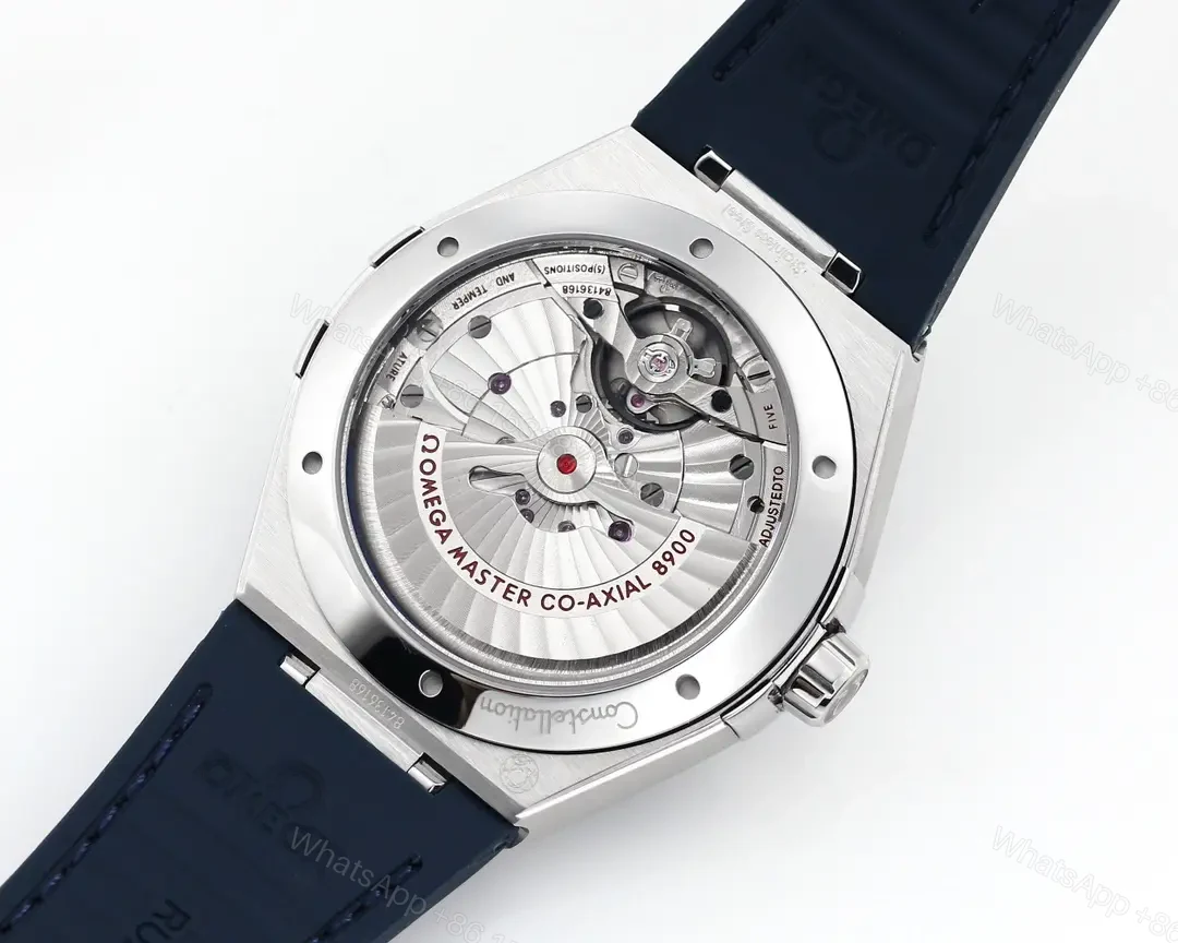 View 9 of Omega Constellation Meteorite Series Blue Dial 41MM Watch Fifth Generation