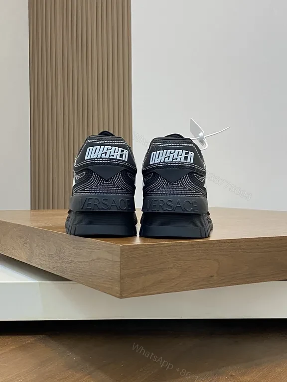 View 4 of Versace-Inspired High-Impact Sneaker: Bold, Luxe Comfort