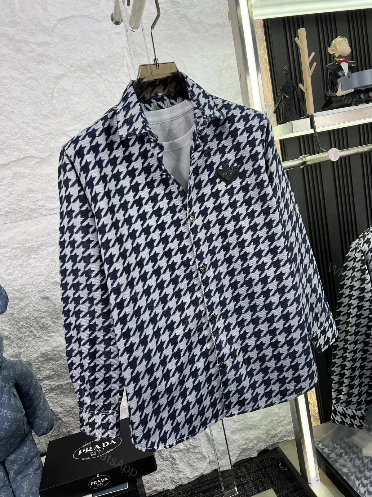 View 7 of FIRST COPY PRADA MILANO IMPORTED DENIM SHIRT