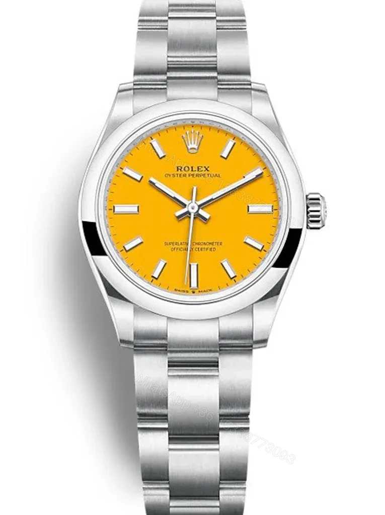 Replica Rolex Oyster Perpetual Lady Yellow Dial 277200 31 mm — view 1