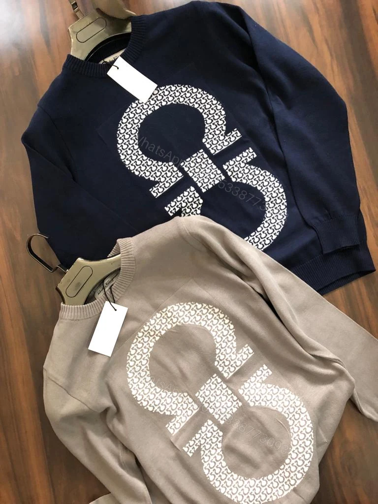 View 7 of FIRST COPY FERRAGAMO IMPORTED WOOL SWEATERS