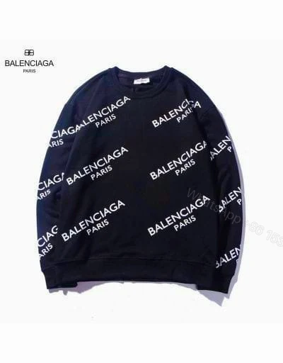 View 5 of FIRST COPY BALENCIAGA PREMIUM ROUND NECK SWEATSHIRT