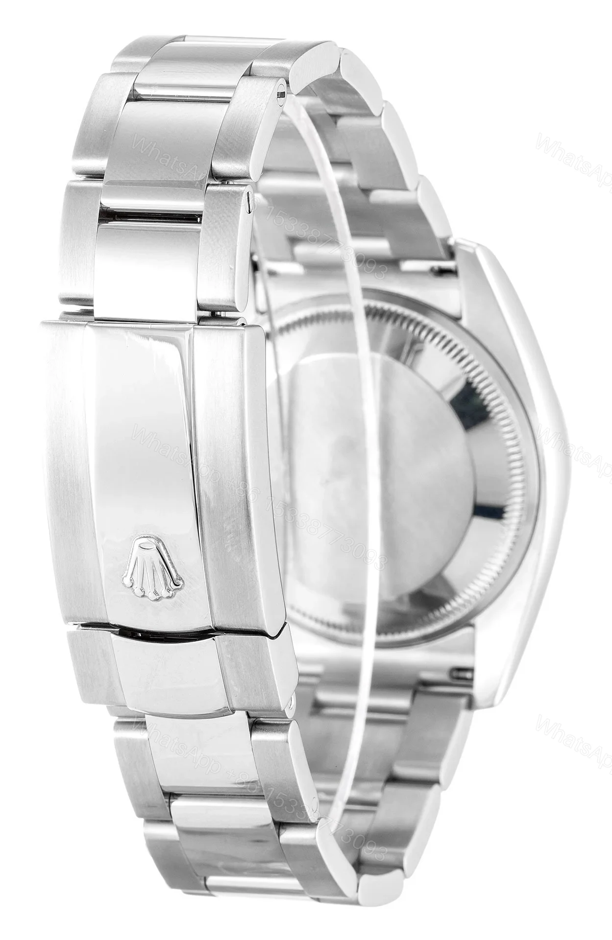 View 3 of Replica Rolex Oyster Perpetual Date White Dial 115210 34 mm
