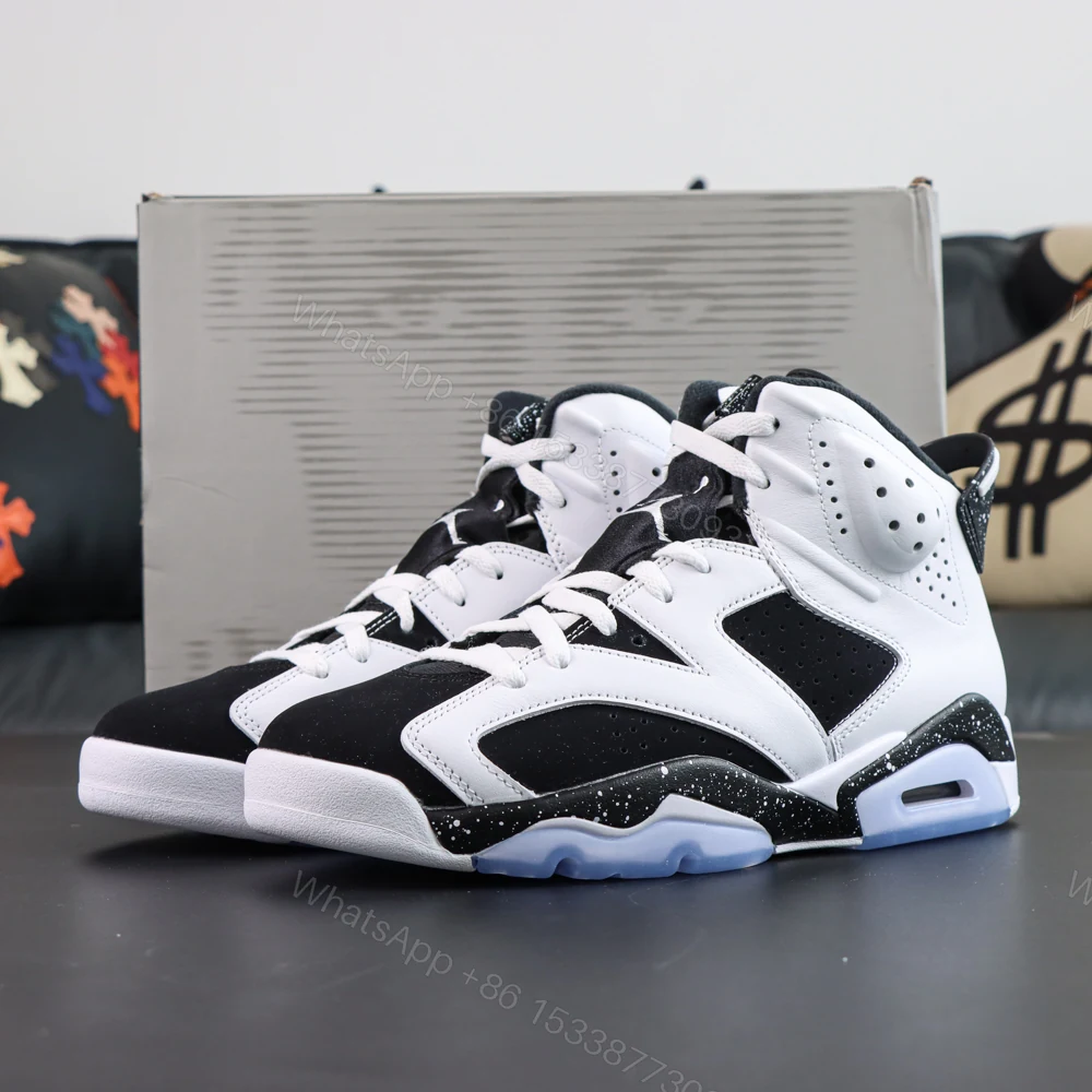 Air Jordan 6 Retro “Oreo” Reps — view 1