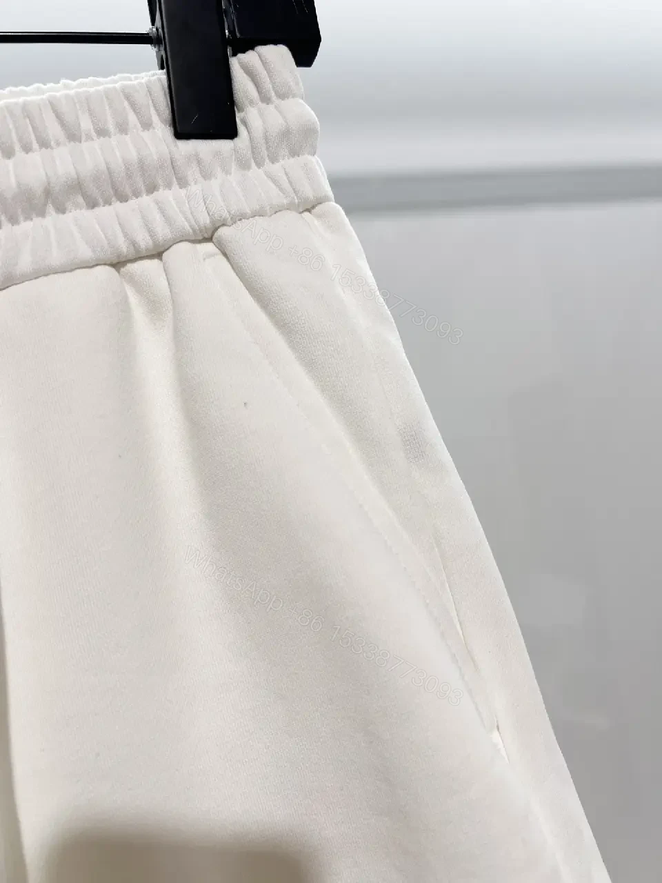View 4 of Minimalist Luxe Sweatshorts: Premium Relaxed Fit, LV Accent Shorts