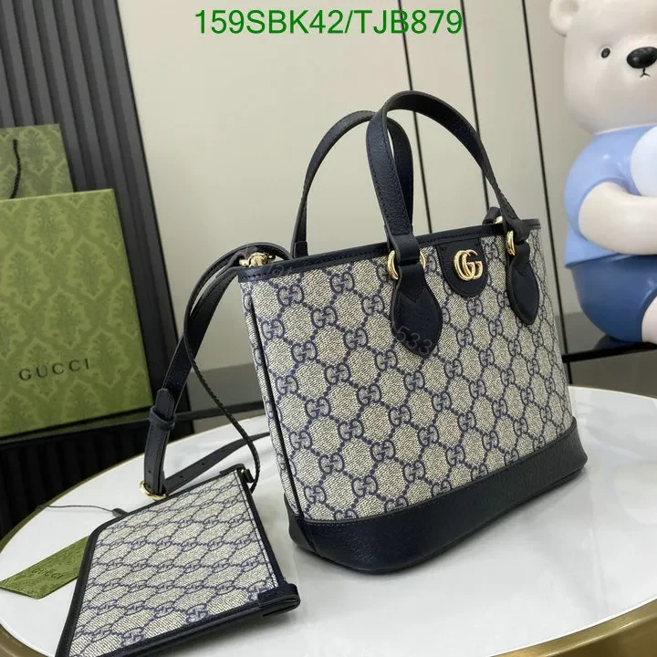 View 13 of Gucci Dusty Pink GG Supreme Canvas and Leather Mini Tote Bag ML75396