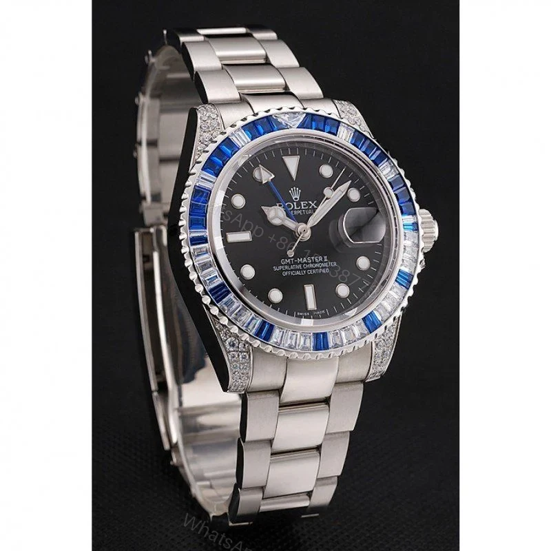 View 3 of Superclone Rolex GMT-Master II Black Dial 1453747