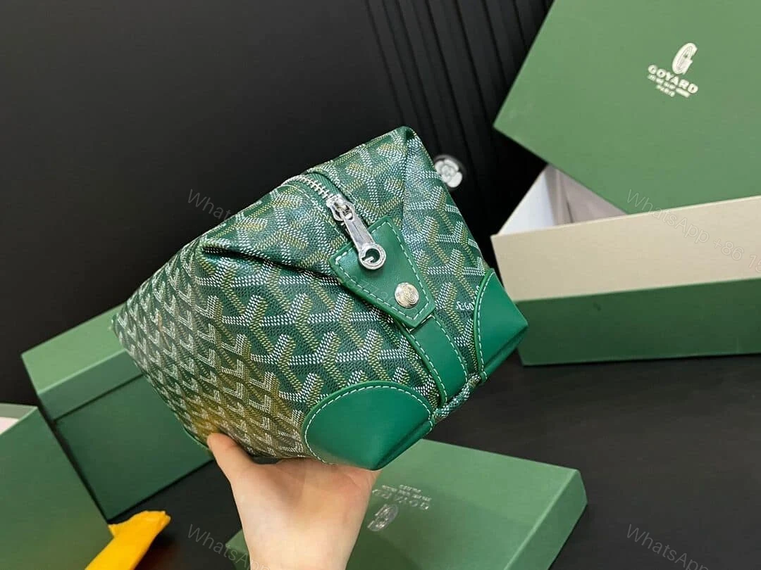 View 7 of GOYARD BOWLING 25 TOILETRY BAG GREEN 23CM BOWLIN025TY09CL09P