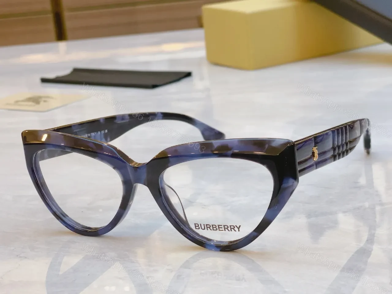 View 7 of Sculpted Cat-Eye Frames: Luxe Black Acetate Sunglasses