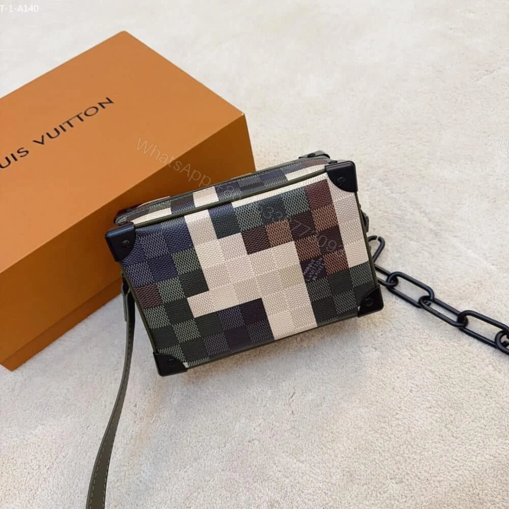 View 3 of Louis Vuitton Mini Soft Trunk Green 20Cm M24581