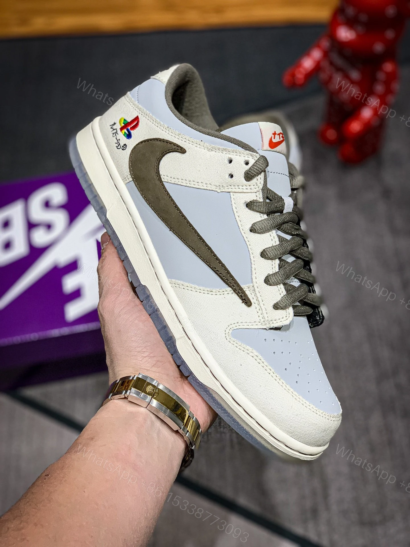 View 4 of Nike Dunk Low Travis Scott x Playstation Replicas