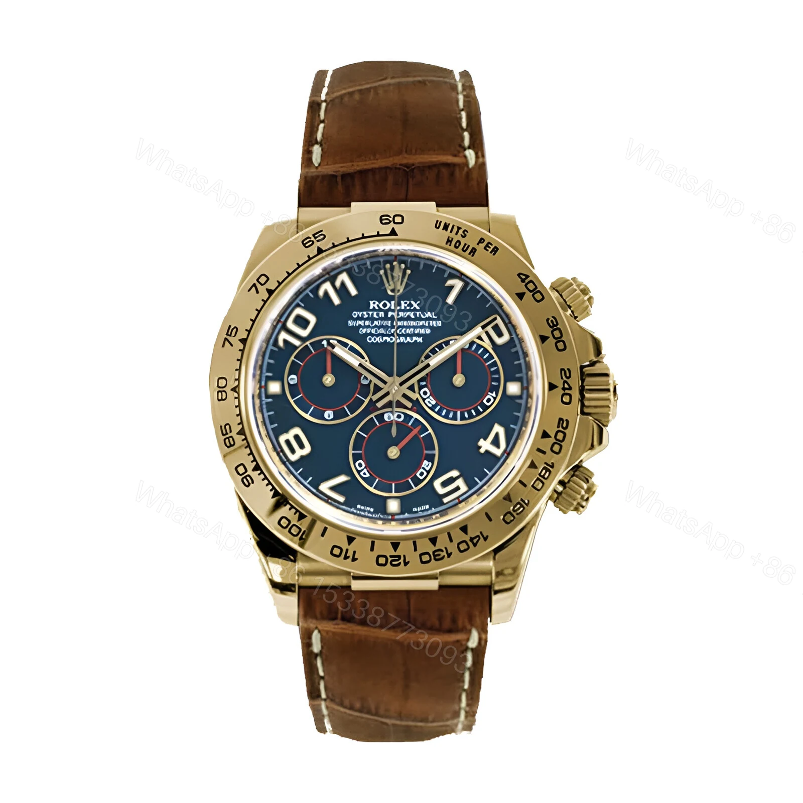Rolex Daytona Cosmograph 116518 Blur Dial Replica — view 1