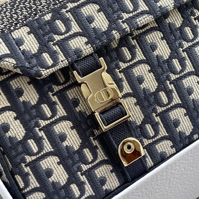 View 4 of Bold Dior-Monogram Messenger Bag: Elevated Everyday Luxury