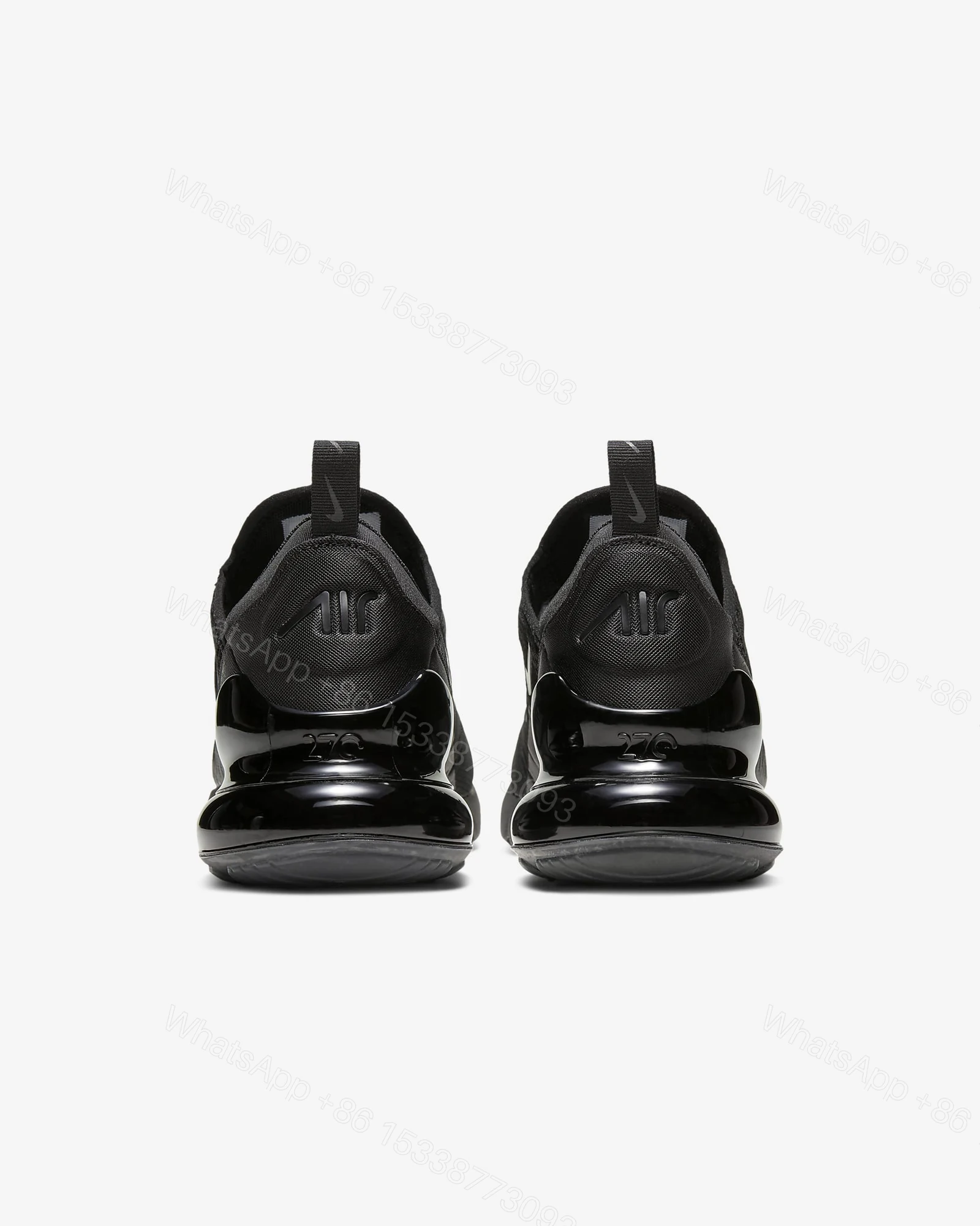 View 2 of Nike Air Max 270 Triple Black AH8050-005