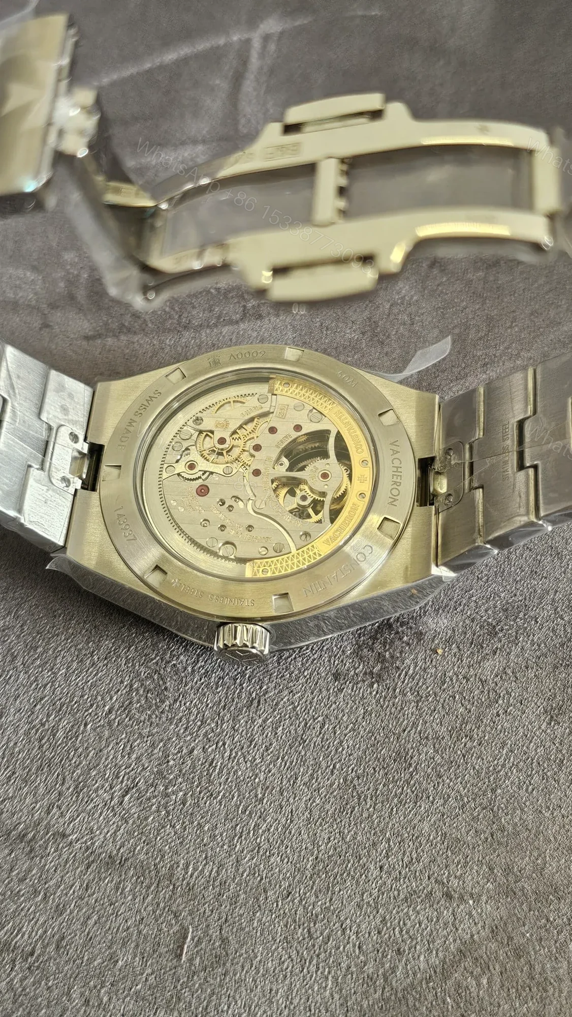 View 4 of Vacheron Constantin Overseas Tourbillon 6000V/110A-B544 Stainless Steel