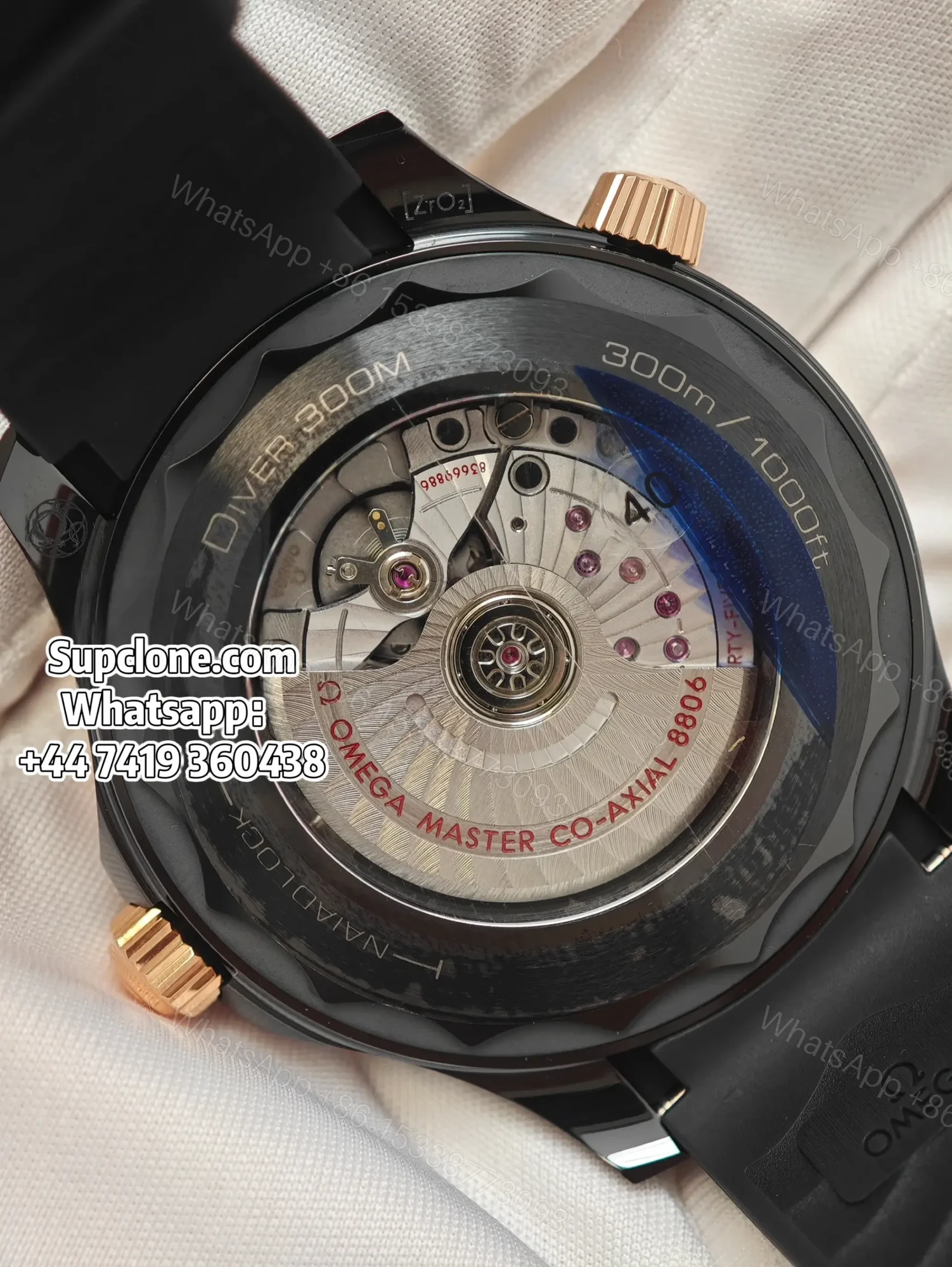 View 11 of Omega Seamaster Planet Ocean 210.62.44.20.01.001 Super Clone Watch