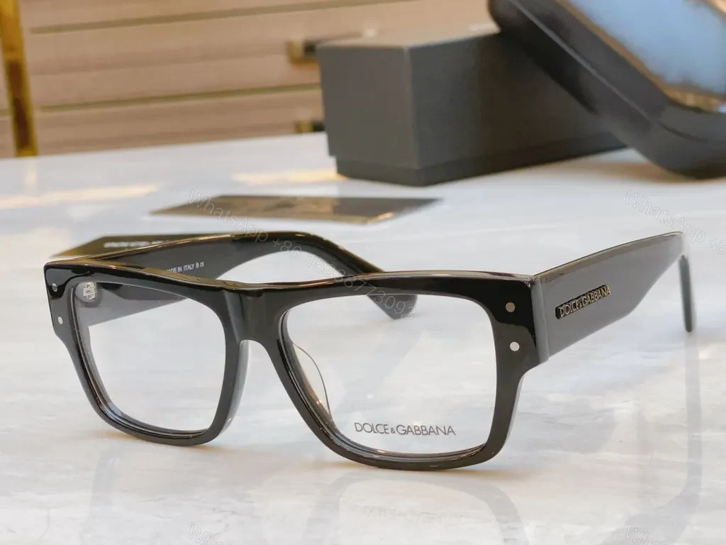 View 4 of Dolce & Gabbana Black Clear-Frame Readers: Bold Luxury Eyewear