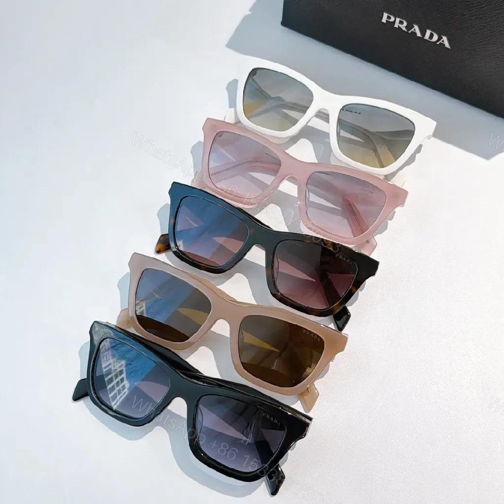 View 2 of White Acetate Gradient Sunglasses - Oversized Luxe Frame Styling