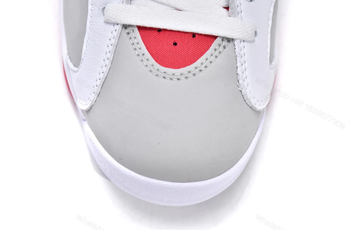 View 8 of Replica Air Jordan 6 Retro Hare Neutral Grey CT8529-062