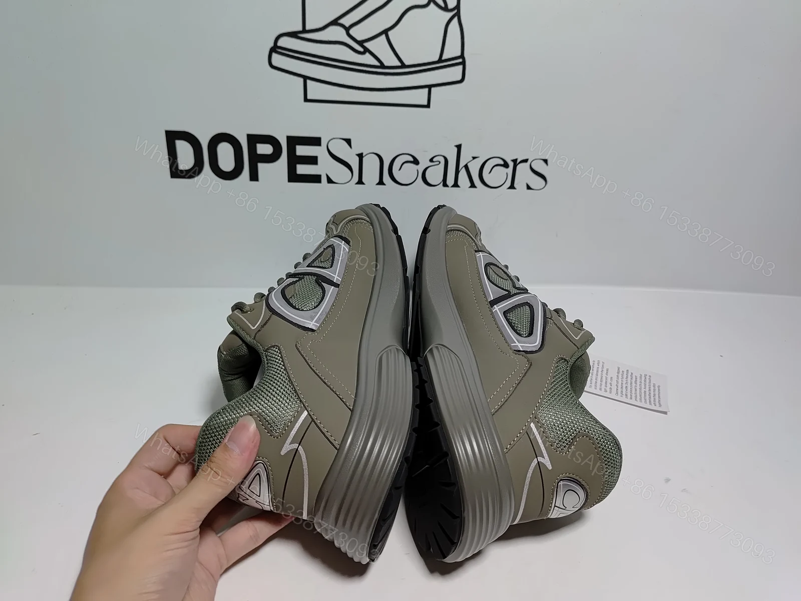 View 11 of Dior B30 Low Top Olive 3SN279ZRD_H680