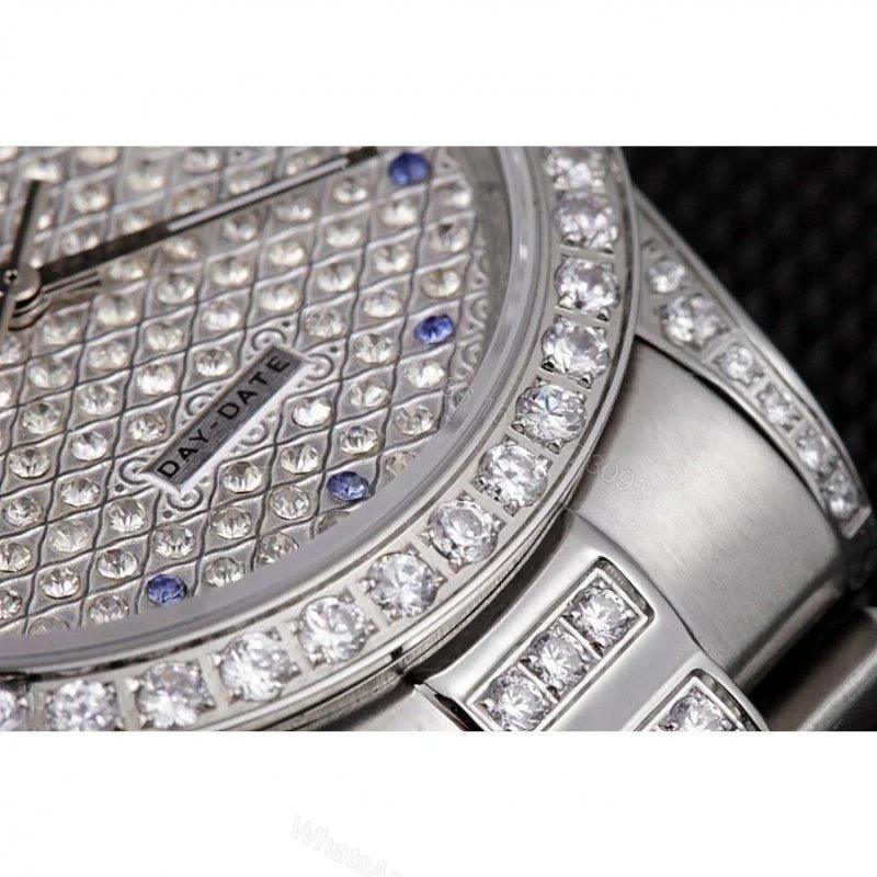 View 10 of Superclone Rolex Day-Date Diamond Dial 621612 37 mm