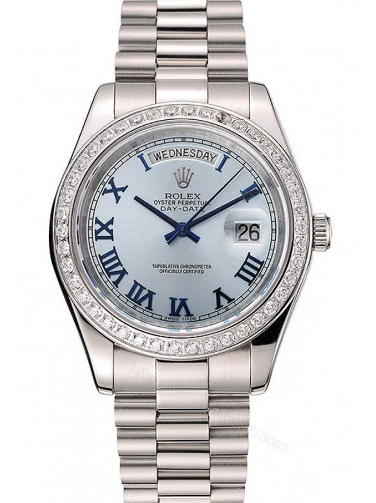 Superclone Rolex Day-Date Blue Dial 1453962 40 mm — view 1