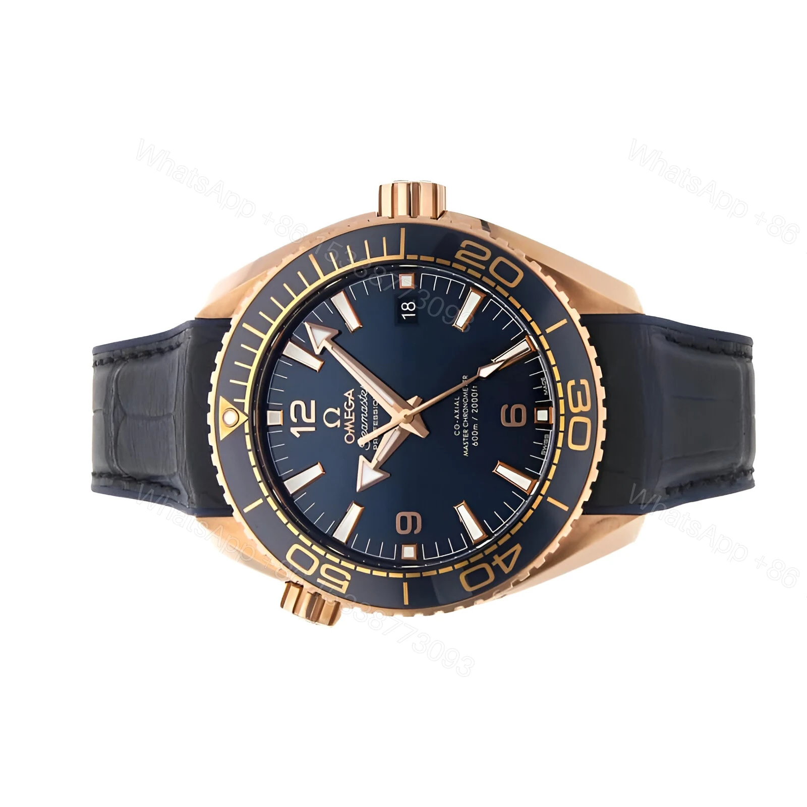 View 4 of Omega Seamaster Blue Replica