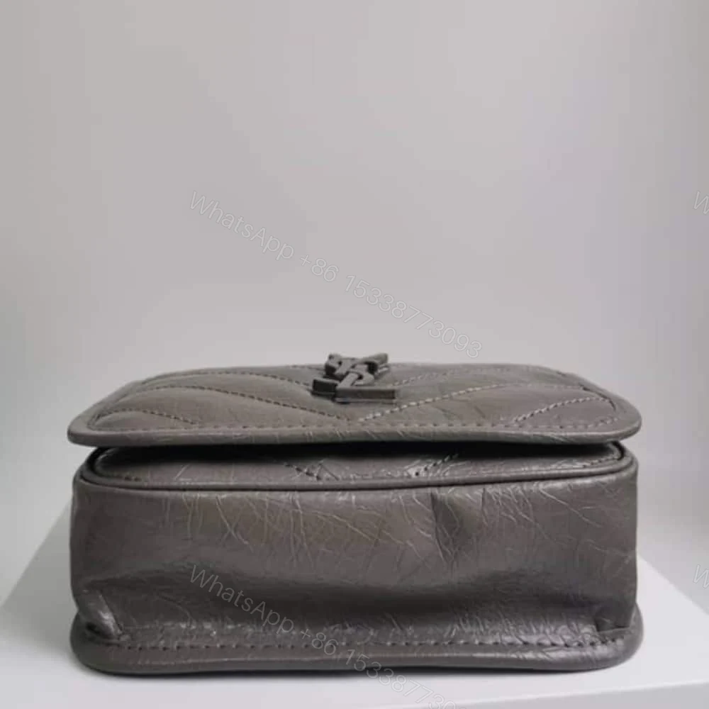 View 5 of Saint Laurent Niki Vintage Chain Wallet Beige 19Cm
