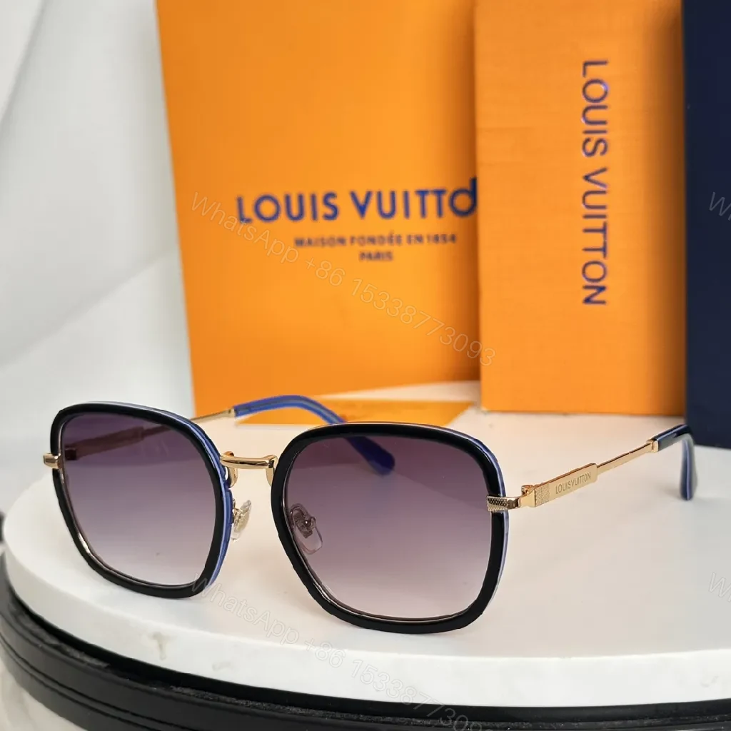 View 8 of Chic Gradient Sunglasses: Luxe Accents, Gradient Lenses