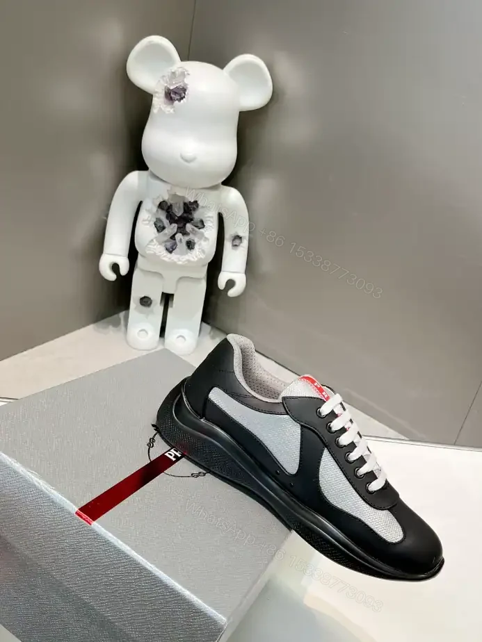 View 6 of PRADA AMERICA’S CUP SOFT RUBBER AND BIKE FABRIC SNEAKERS – PRD006