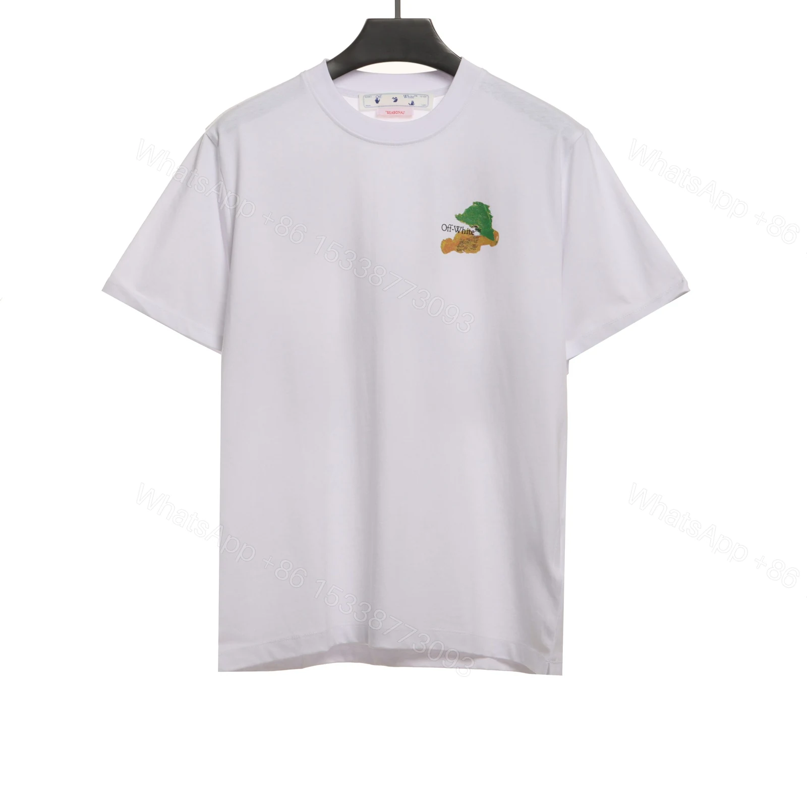 View 2 of Off White Environmental Protection Graffiti T-Shirt