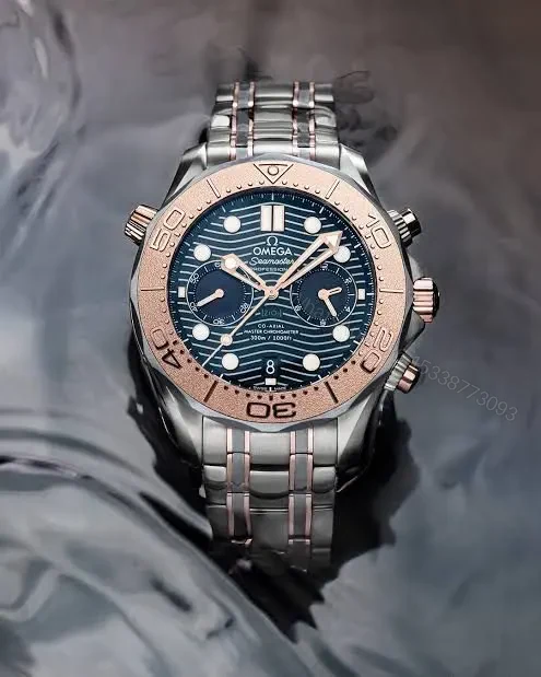 View 3 of Omega Blue Dial