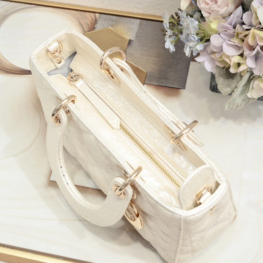 View 4 of Christian Dior embroidery bag