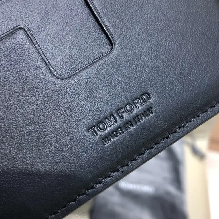 View 4 of Tom Ford Italian Calfskin Card Holder â€” Slim Luxury Organizer