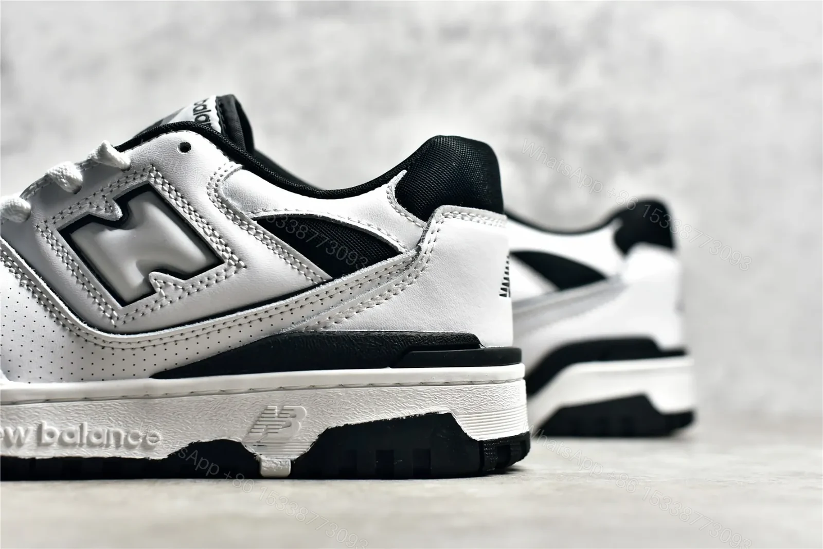 View 4 of New balance 550 White and Black