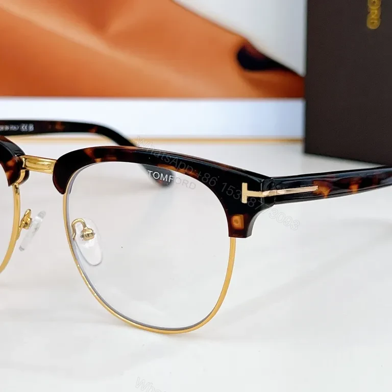 View 5 of Tom Ford Black & Silver Eyewear â€” Refined, Luxury Frame