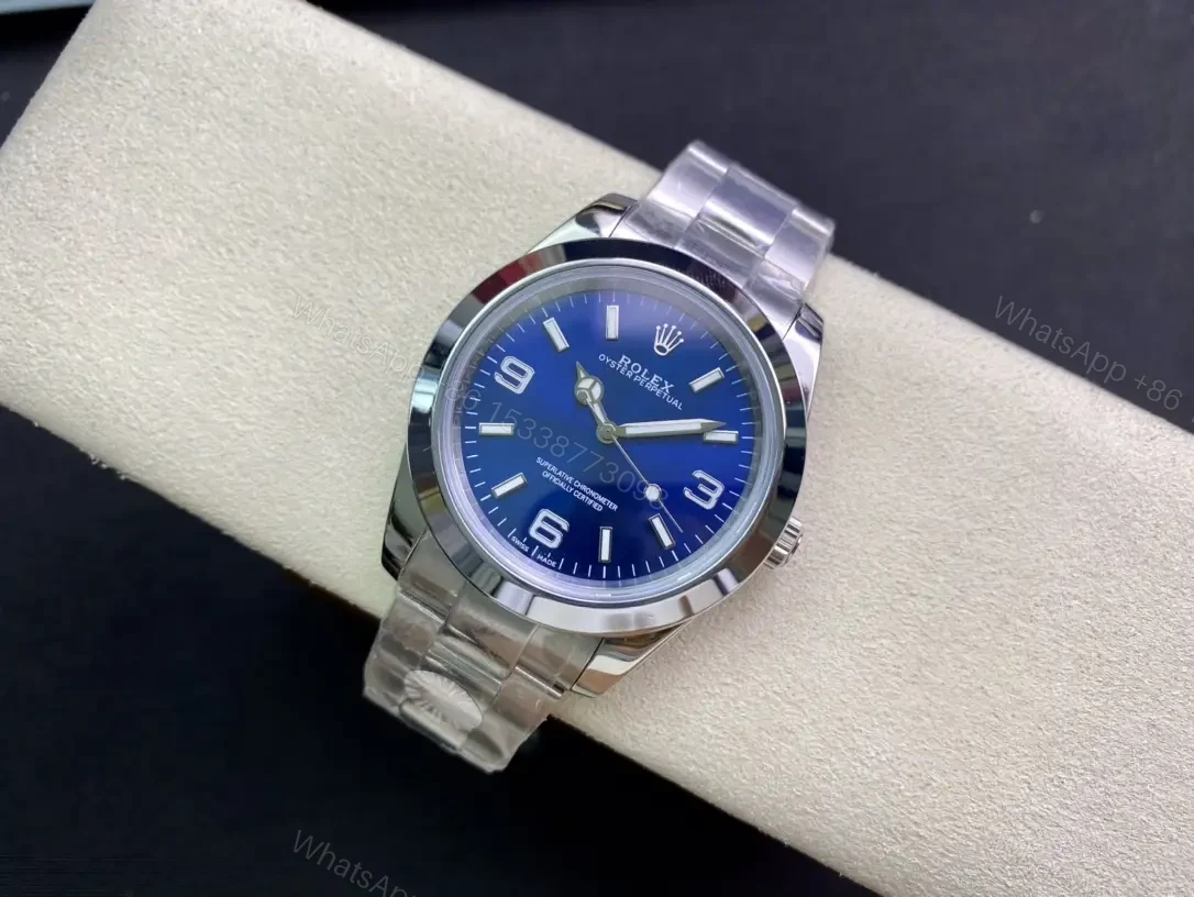 View 6 of Rolex Oyster Perpetual 36 Blue Explorer 116000-0002