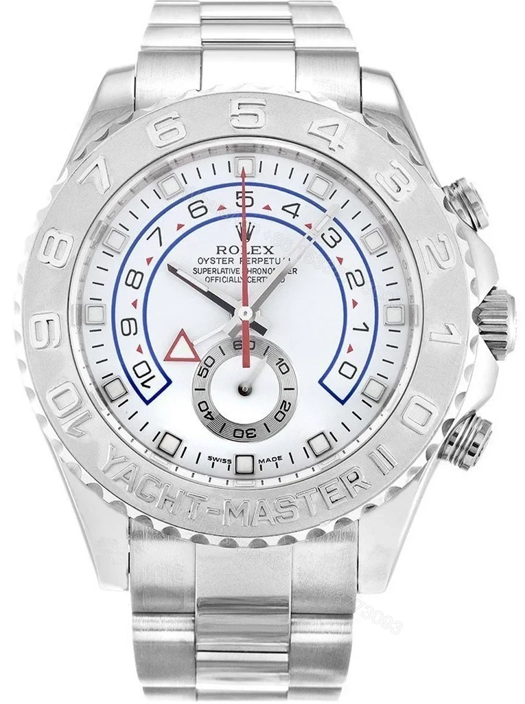 Replica Rolex Yacht-Master White Dial 116689 — view 1
