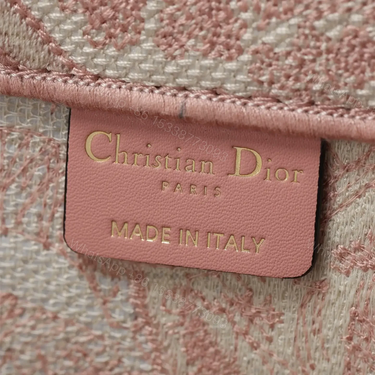 View 15 of 高仿Dior*BookTote系列粉色茹伊L手袋