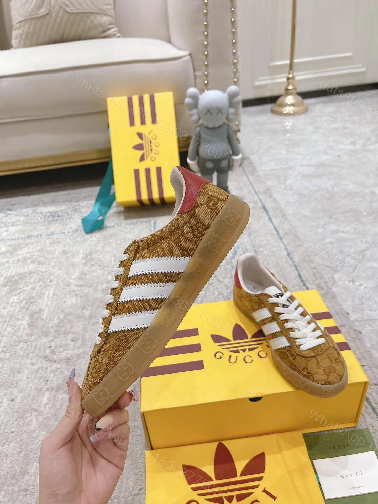 View 2 of GG × Adidas Gazelle