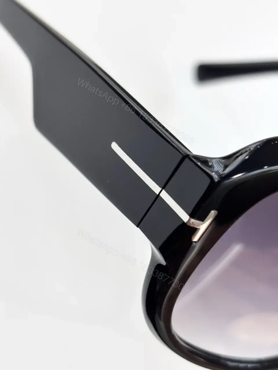 View 8 of Oversized Rose Sunglasses | Acetate Shield Frame, UV400 Protection