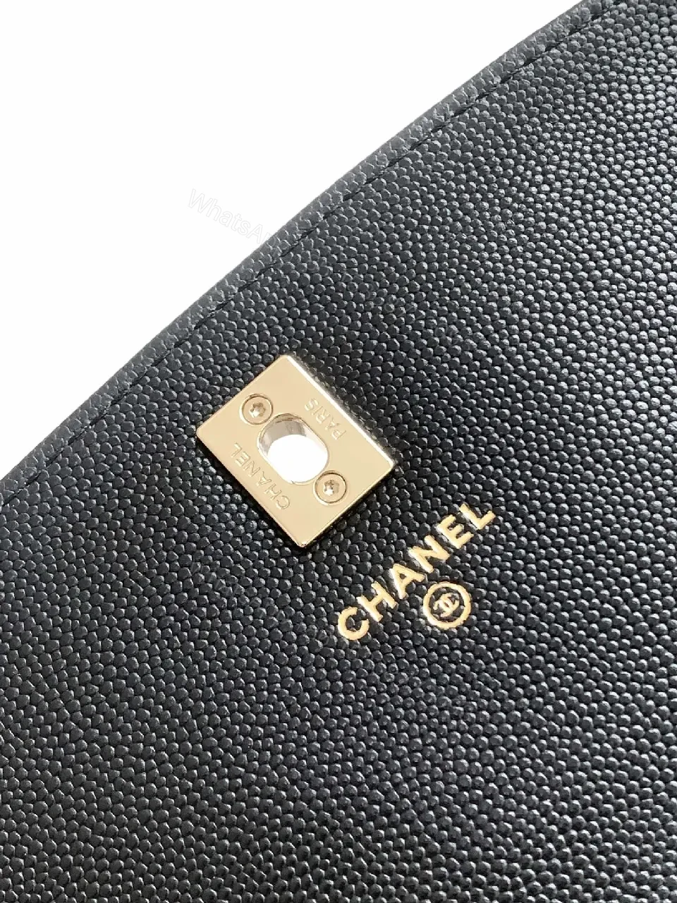 View 3 of Quilted Mini Bag: Gold Chain, Classic Style, Compact Chic