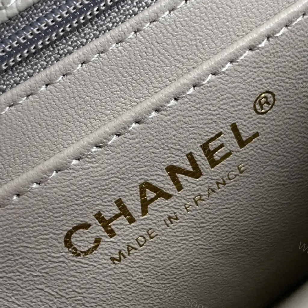 View 5 of Quilted Leather Crossbody: Compact Luxury with Gold Hardware