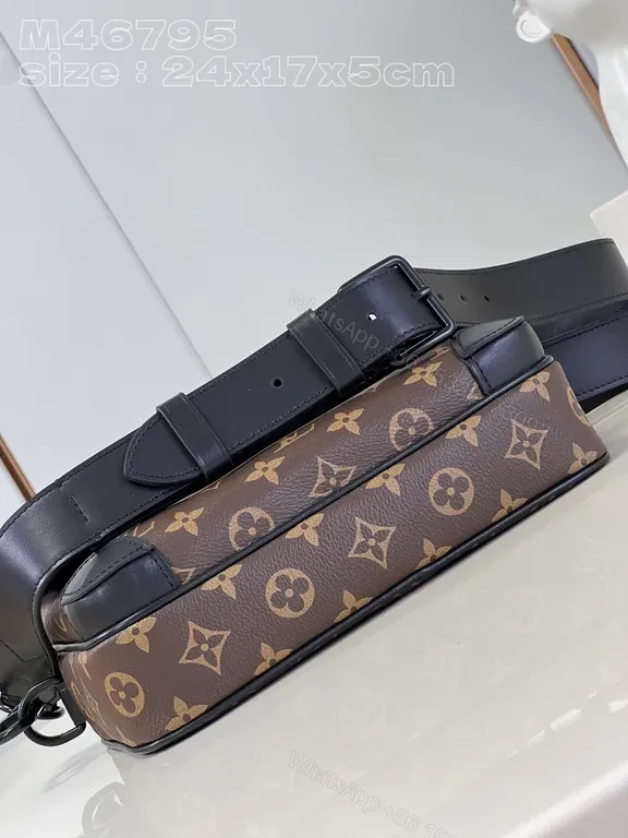 View 3 of Monogram Modern Crossbody: Luxe, Practical Style Bag