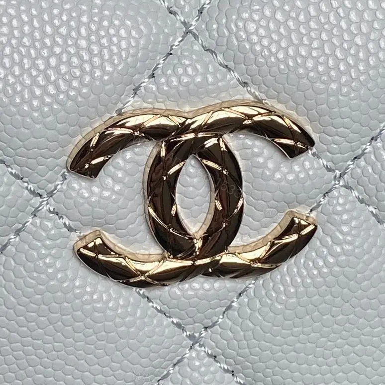 View 4 of Chanel Small Hobo Bag in light blue quilted calfskin