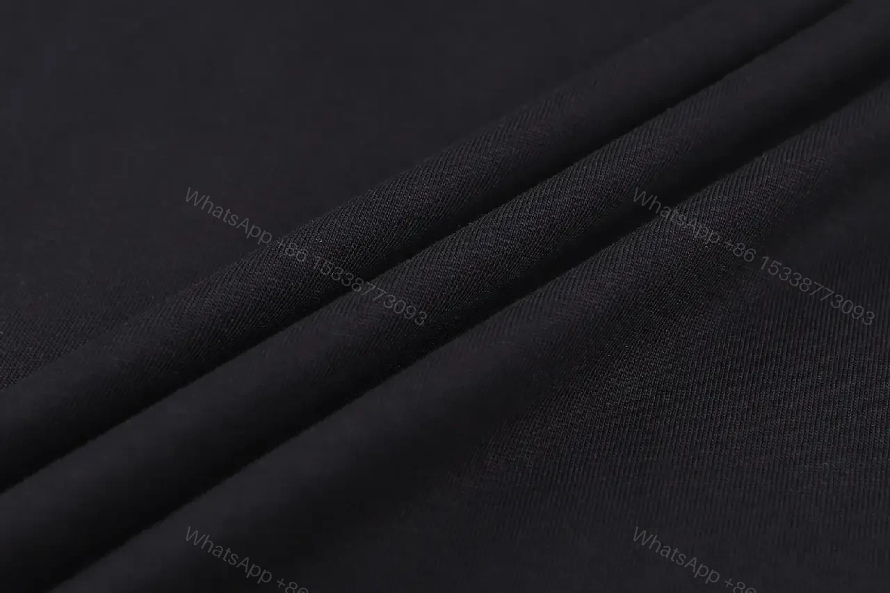 View 6 of Black Cotton Short-Sleeve T-Shirt with LOEWE Pocket Emblem
