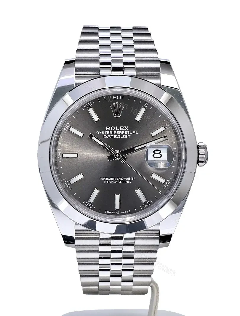 Rolex Datejust II Stainless Steel Grey Dial | Master Copy Watches — view 1