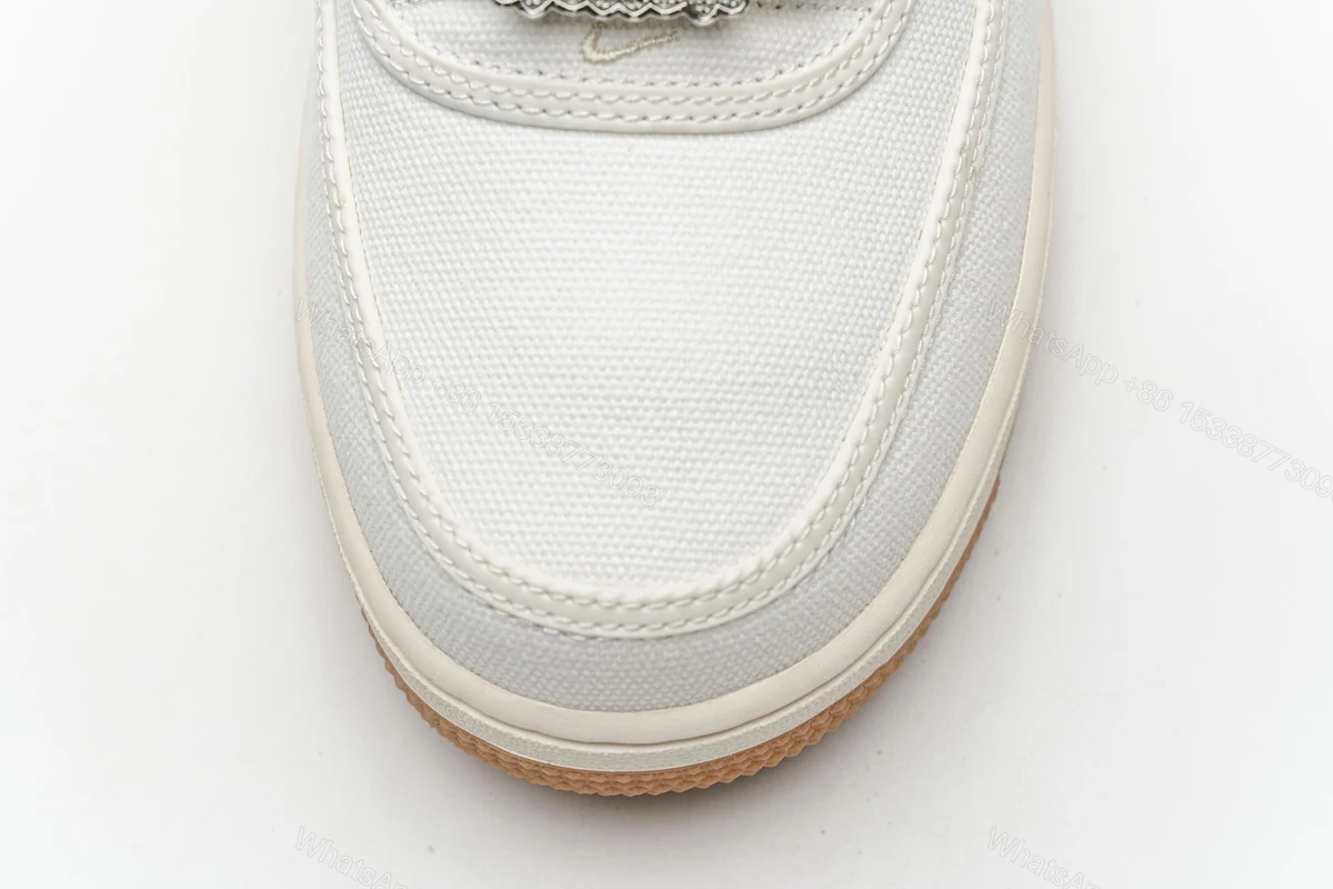View 10 of Travis Scott x Nike Air Force 1“Sail” AQ4211-101